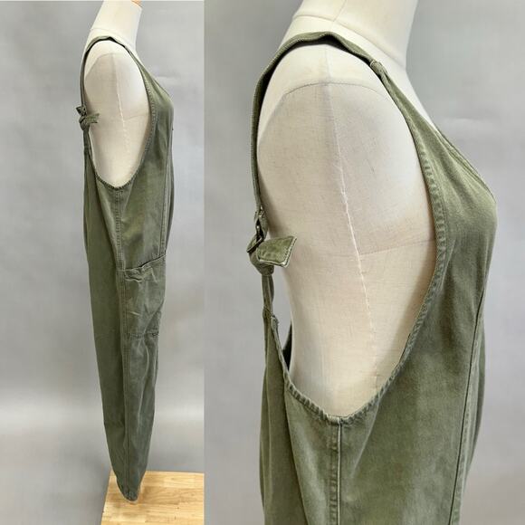 Free People We The Free High Roller Jumpsuit Green Size Small - Picture 4 of 16